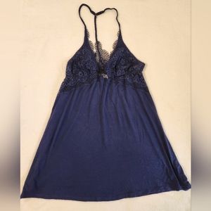 Like new knit & lace Victoria's Secret slip dress